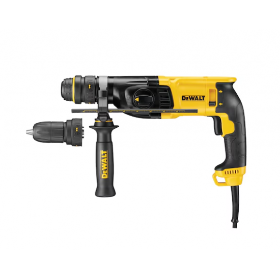 DEWALT 26mm SDS-Plus Hammer Drill with QCC | D25134K-QS | 800 W