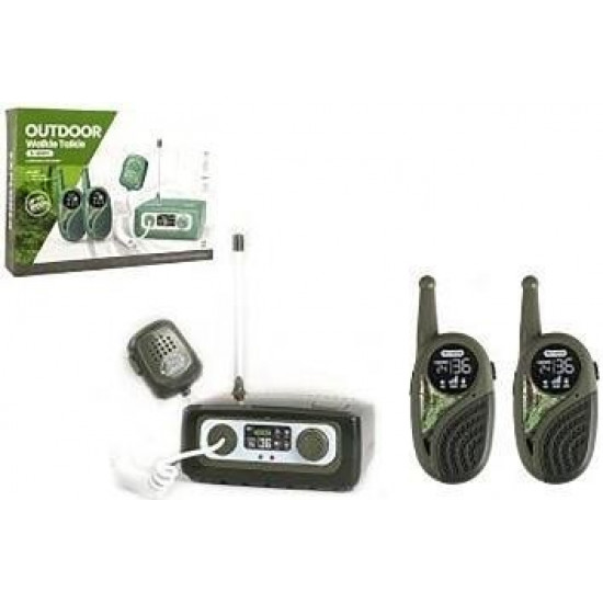 Walkie Talkie set with radio station