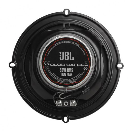 CAR SPEAKERS 6.5 CLUB 64FSL/COAXIAL FLAT JBLSPKCB64FSL JBL