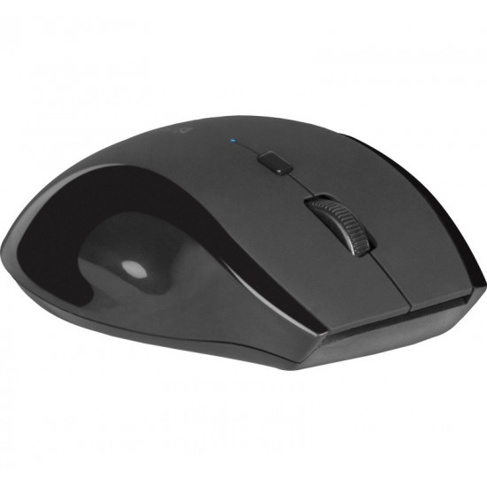 MOUSE DEFENDER ACCURA MM-295 RF BLACK OPTICAL 1600DPI 6P