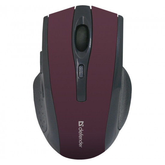 MOUSE DEFENDER ACCURA MM-665 RF MAROON 1600dpi 6P