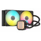 Corsair iCUE LINK TITAN RX RGB Processor All-in-one liquid cooler 14 cm Black 1 pc(s)