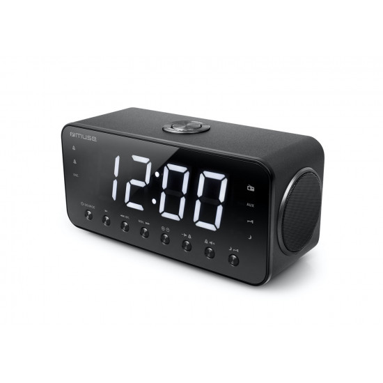 Muse M-192 CR Clock Digital Black