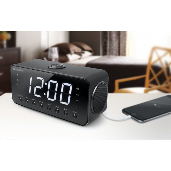 Muse M-192 CR Clock Digital Black