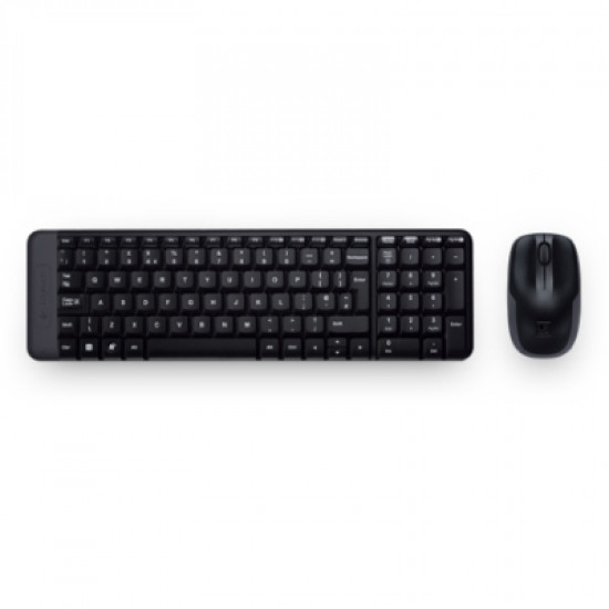 Logitech Mouse and keyboard set 920-003168 / MK220 US Black