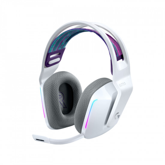 Logitech Lightspeed Gaming Headset G733 white