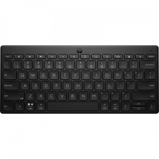 HP 355 Compact Wireless Bluetooth Keyboard - Multi-Device - Black - US ENG