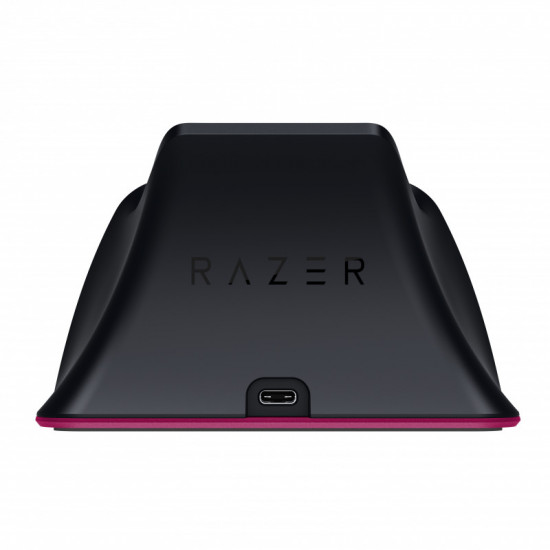 Razer Quick Charging Stand For gaming controller PS5, Red