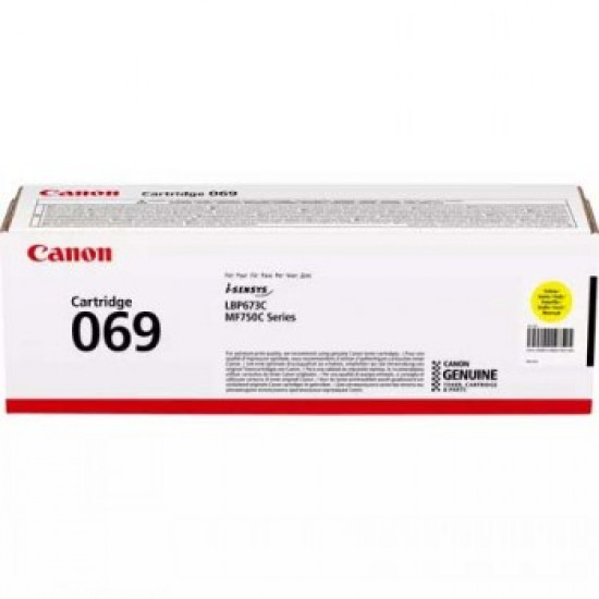 CANON CARTRIDGE 069 Y