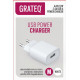 GRATEQ AJOS CHARGER USB-A 12W