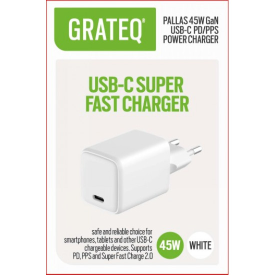 PALLAS VERKKOVIRTALATURI GAN PD/PPS USB-C 45W