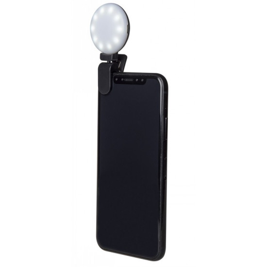 CELLY SELFIE FLASH LIGHT BLACK