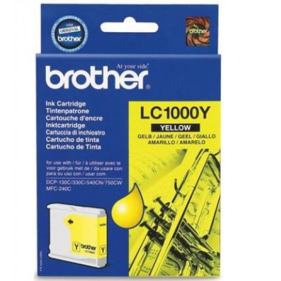 BROTHER LC-1000Y TONER YELLOW 400P