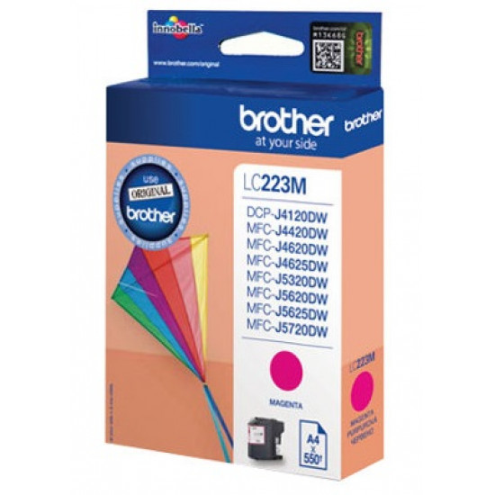 BROTHER LC-223M TONER MAGENTA 550P