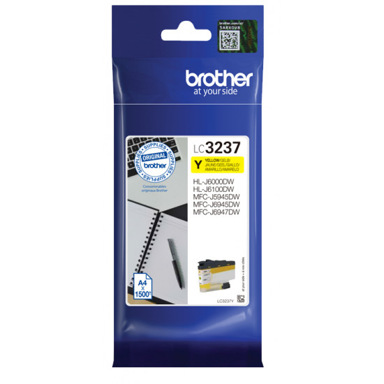 BROTHER LC3237Y TONER YELLOW 1500