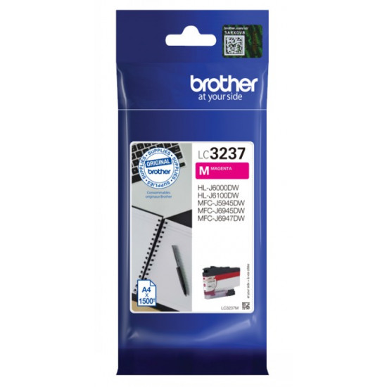 BROTHER LC3237M TONER MAGENTA 1500