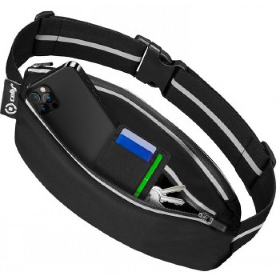 CELLY UNIVERSAL WATERPROOF RUN BELT UP TO 6.9, BLACK