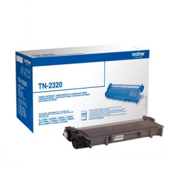 BROTHER TN-2320 TONER BLACK 2600P