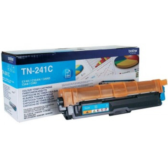 BROTHER TN-241C TONER CYAN 1400P