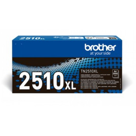 BROTHER TN2510XL TONER HIGH BLACK 3000P