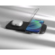 ZENS DUAL WIRELESS CHARGER SLIM WITH USB A PORT