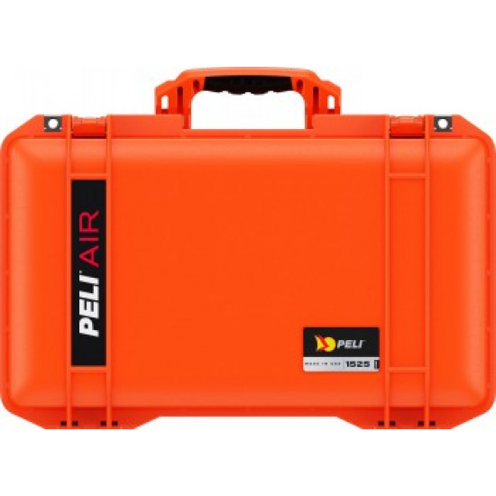 PELI AIR 1525AIR CASE,NO FOAM, ORANGE