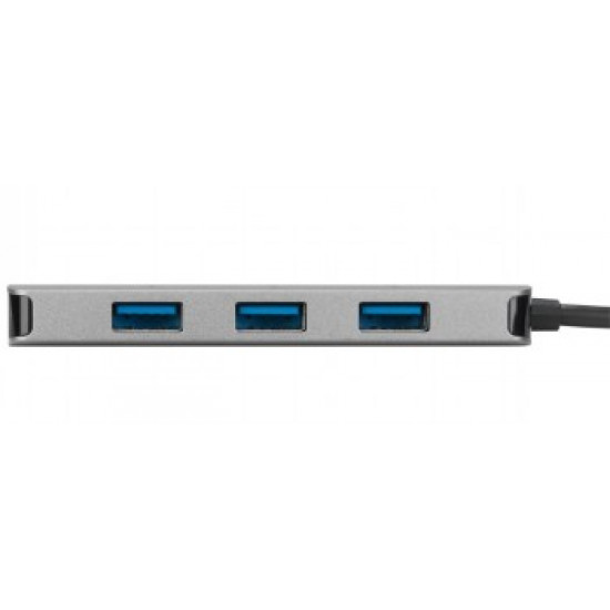 TARGUS USB-C 4-PORT HUB AL CASE