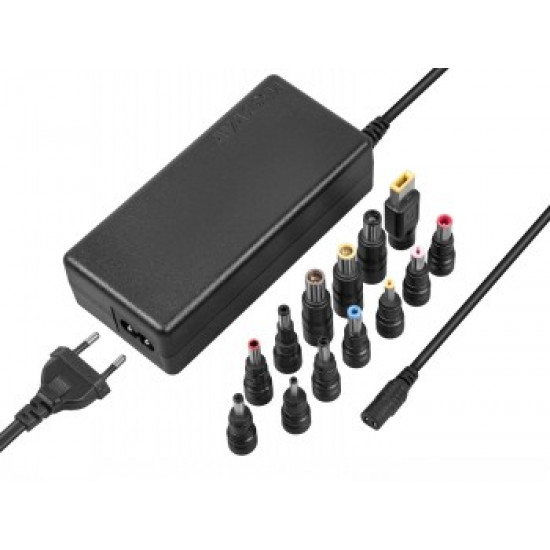 AVACOM QUICKTIP 90W - UNIVERSAL ADAPTER FOR NOTEBOOKY + 13 CONNECTORS