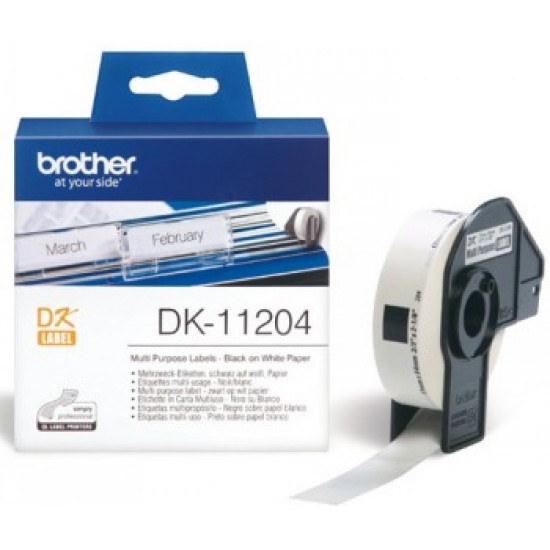 BROTHER DK11204 MULTI PURPOSE LABELS