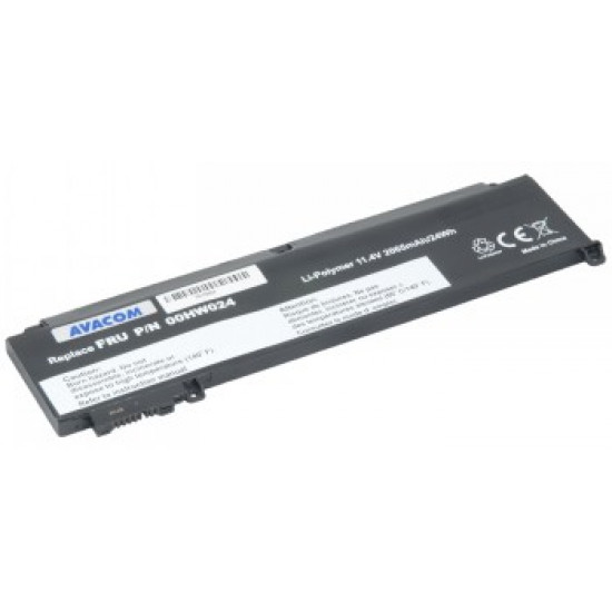 AVACOM REPLACEMENT BATTERY LENOVO THINKPAD T460S LI-POL 11,4V 2065MAH 24WH