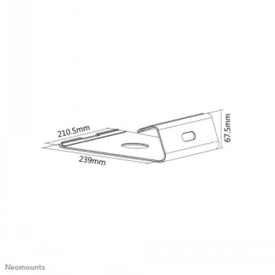 NEWSTAR NOTEBOOK DESK STAND (ERGONOMIC)