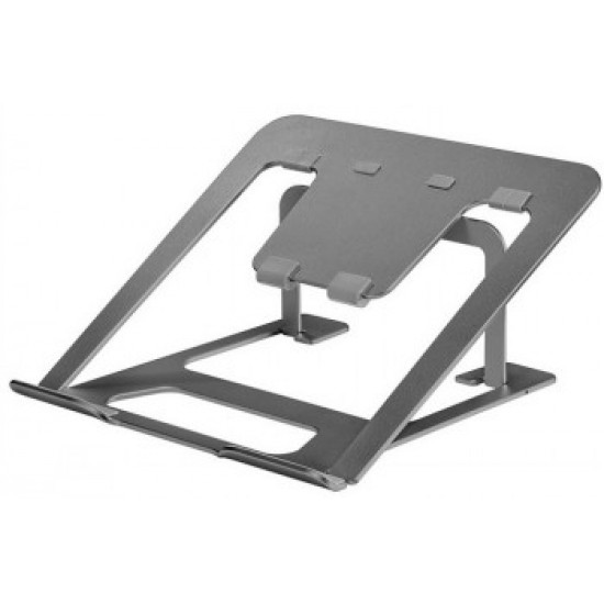 NEWSTAR NOTEBOOK DESK STAND GREY (ERGONOMIC)