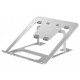 NEWSTAR NOTEBOOK DESK STAND SILVER (ERGONOMIC)