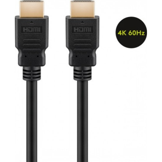 GB HDMI V2.0 4K60HZ KAAPELI 3M, MALE, A-A