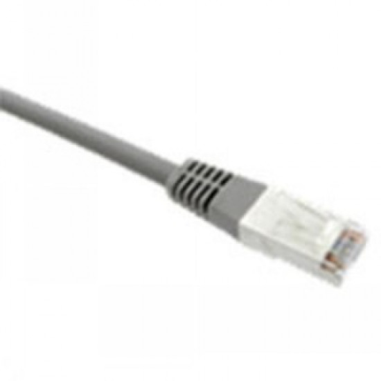 BLACKBOX CAT6A S/FTP PATCH CABLE - GRAY, 1M