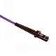 BLACKBOX OM3 PATCH CABLE 50µM (LZ0H) - PURPLE, LC-SC DUPLEX, 3M