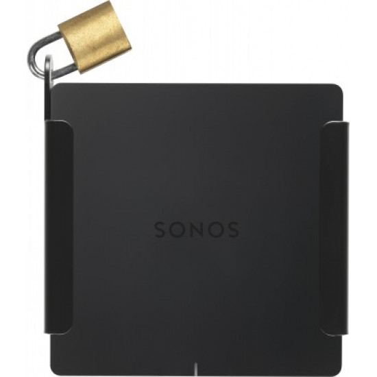 FLEXSON WALL MOUNT FOR SONOS PORT BLACK SINGLE