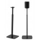 FLEXSON ADJUSTABLE FLOOR STANDS FOR SONOS ONE, ONE SL AND PLAY:1 BLACK PAIR