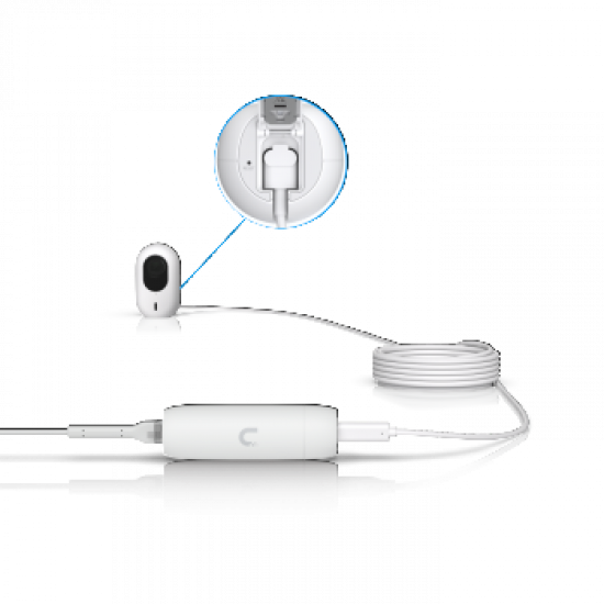 UBIQUITI VERSATILE ADAPTER THAT PROVIDES POWER AND CONNECTIVITY TO USB-C DEVICES, INCLUDING COMPATIBLE PROTECT WIFI CAMERAS