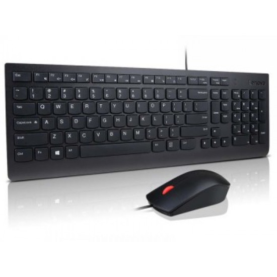 LENOVO ESSENTIAL WIRED KEYBOARD & MOUSE US ENGLISH WITH EURO SYMBOL