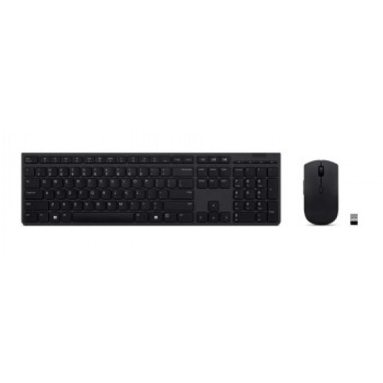 LENOVO PROFESSIONAL WIRELESS RECHARGEABLE COMBO KEYBOARD AND MOUSE-US EURO