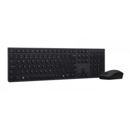 LENOVO PROFESSIONAL WIRELESS RECHARGEABLE COMBO KEYBOARD AND MOUSE-US EURO