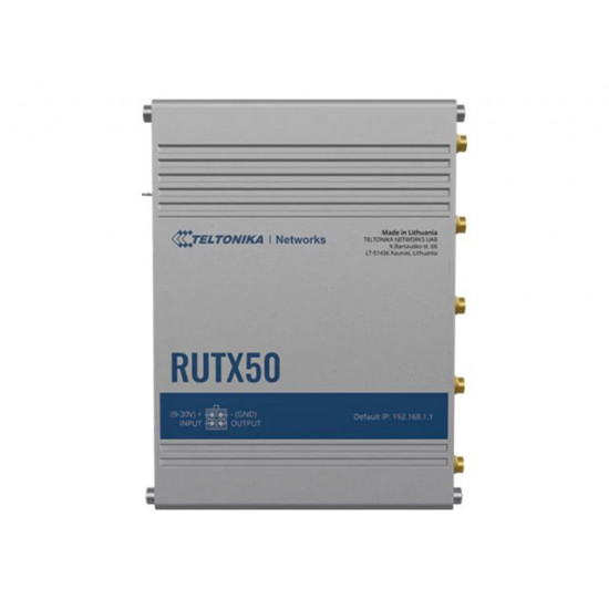 TELTONIKA NETWORKS RUTX50 5G/4G/LTE Industrial Router