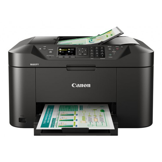 CANON MAXIFY MB2150 MFP colour ink-jet A4 210x297mm A4 18ppm copy 19 ipm print 250 sheets USB 2.0 Wi-Fi USB host