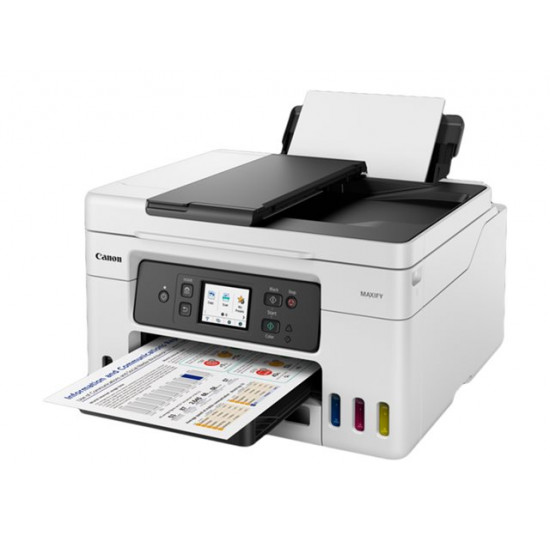 CANON MAXIFY GX4050 MFP colour ink-jet refillable A4 18 ipm print 350 sheets USB 2.0 LAN Wi-Fi