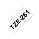 BROTHER TZE261 Schriftbandkassette 36mm8m laminate white/black P-touch 550/3600/9000series