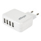 ENERGENIE EG-U4AC-02 4-port Universal USB charger 3.1 A white