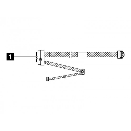 LENOVO ISG ThinkSystem SR630 V3 M.2 NVMe 2-Bay RAID Cable Kit