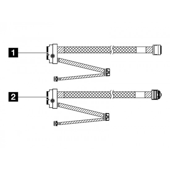 LENOVO ISG ThinkSystem SR635 V3 M.2 SATA/NVMe Cable Kit