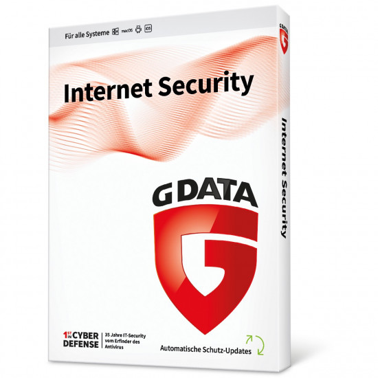 G DATA Internet Security - 1 Year (7 Lizenzen) - New - ESD-Download